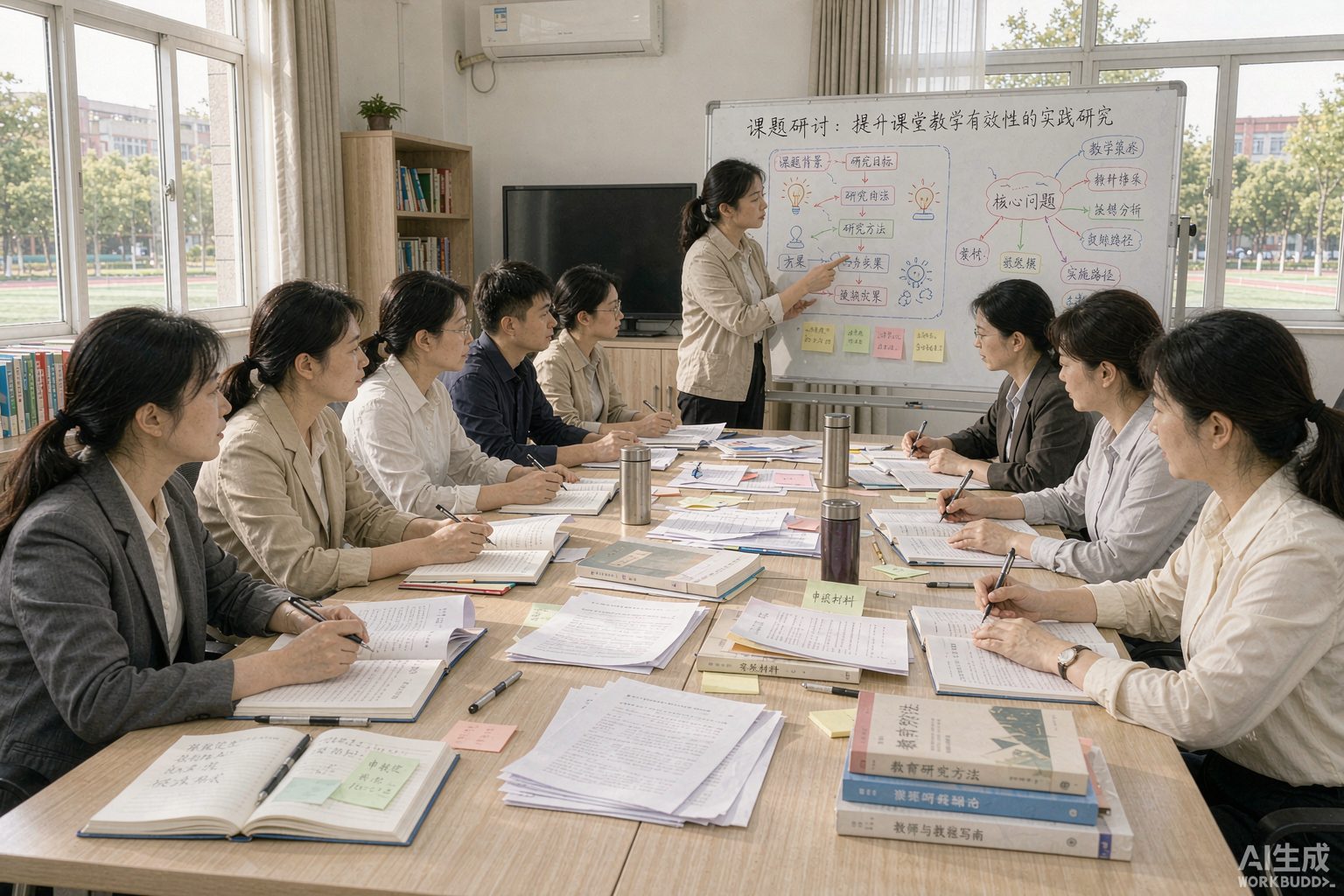 教科研团队研讨