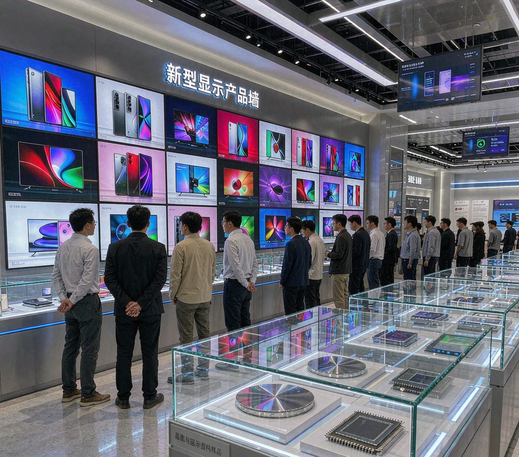 新型显示与半导体展厅研学参访